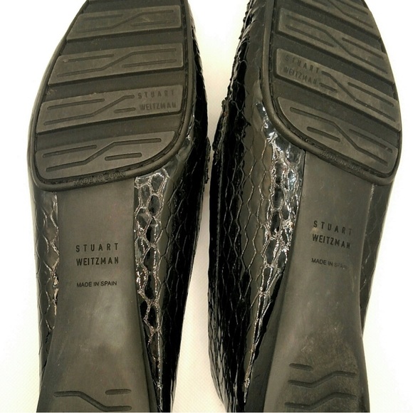 Stuart Weitzman snakeskin loafers - Picture 6 of 7